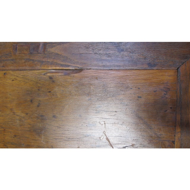 84" Long Antique Painting Table For Sale - Image 11 of 12