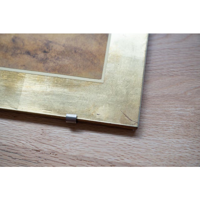 Still Lifes, 1970-1980, Watercolor and Gold Leaf, Set of 2 For Sale - Image 4 of 17