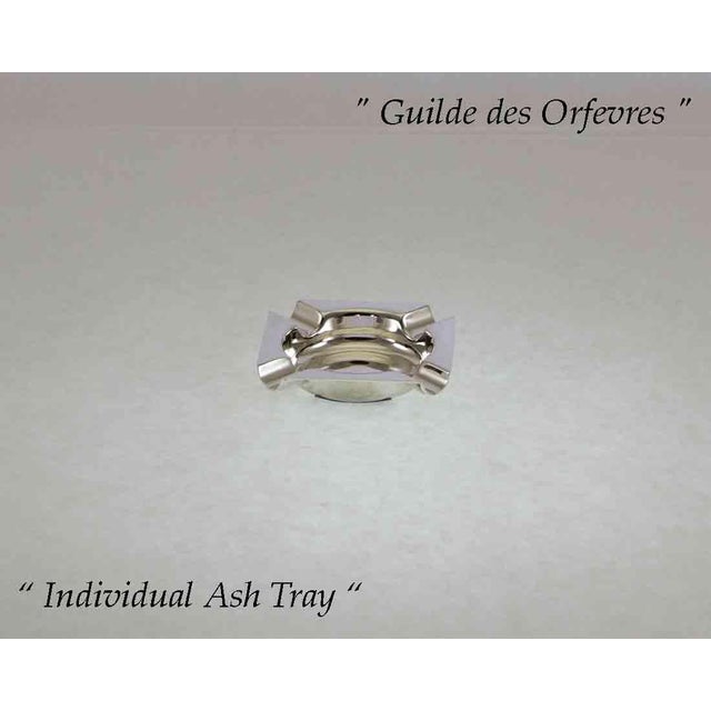 1970’s Vintage/New Silverplate Square Ashtray For Sale In New York - Image 6 of 9