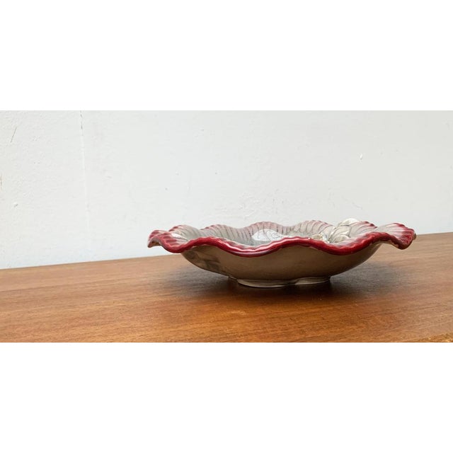 Large Mid-Century Eastern German GDR Pottery Bowl from Strehla Keramik, 1960s For Sale - Image 18 of 18