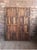 Vintage Brass Cladded Carved Barn Door | Statement Library & Interior Door 96x36 For Sale - Image 4 of 5