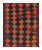 Orange 1950s Vintage Karadagh Persian Kilim With Multicolor Diamond Pattern, From Rug & Kilim For Sale - Image 8 of 8