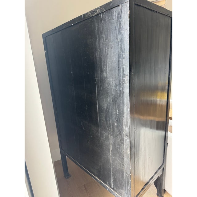 19th Century Chinese Antique Wedding Cabinet For Sale In Los Angeles - Image 6 of 6