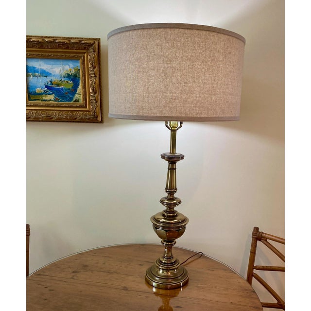 Stiffel - The definition of mid-century lighting in my opinion. This lamp is in working order, with a cord with an...