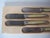 Late 20th Century Late 20th Century Laguiole Butter/Cheese Knives- Set of 4 For Sale - Image 5 of 5