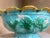 Antique Majolica Footed Bowl W/ Scalloped Rim, C. 1880's For Sale - Image 4 of 8
