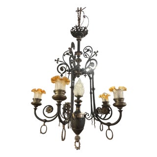 Napoleon III 6-Light Chandelier For Sale