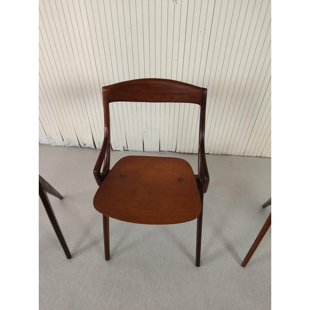 Wood Vintage Wooden Table Chair, 1950 For Sale - Image 7 of 9