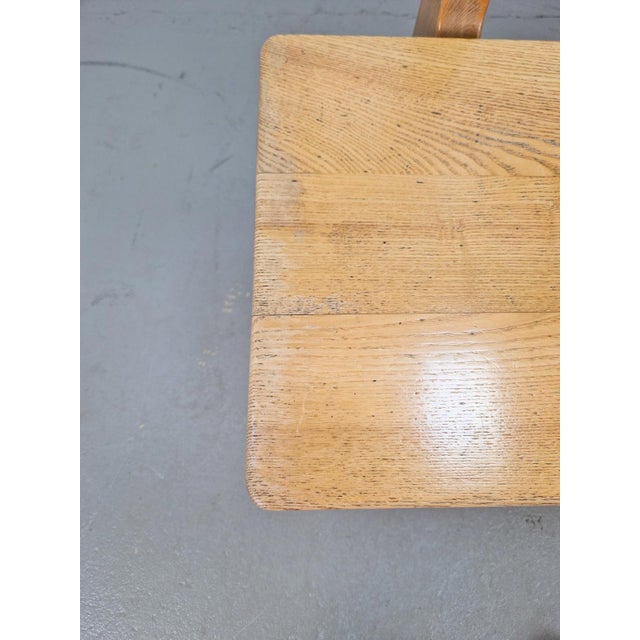 Vintage Ash and Elm Bench, Denmark, 1960s For Sale - Image 9 of 11