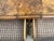 Hekman Burl Wood, Faux Bamboo Console With Nesting Stools & Brass Accents For Sale - Image 11 of 14