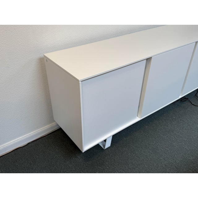 Calligaris Secret Sideboard, Optic White For Sale - Image 9 of 12