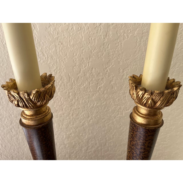 1980s Neoclassical Revival Table Lamps - a Pair For Sale In West Palm - Image 6 of 10