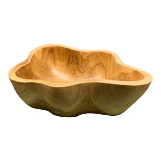 Medium Wooden Bowl For Sale
