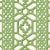 Schumacher Zanzibar Trellis Matte Fabric in Jade For Sale