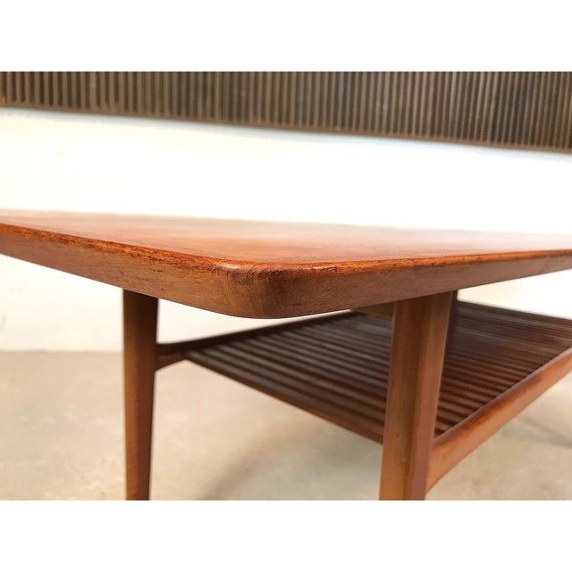 Large Mid-Century Danish Teak Coffee Table, 1960s For Sale - Image 16 of 18