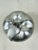 Mid-Century Vintage Glass & Silverplate Apple Condiment Jam Jar With Spoon For Sale - Image 4 of 11