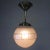 Art Deco Pendant Lamp with 12-Sided Glass Ball, 1930s For Sale - Image 6 of 15