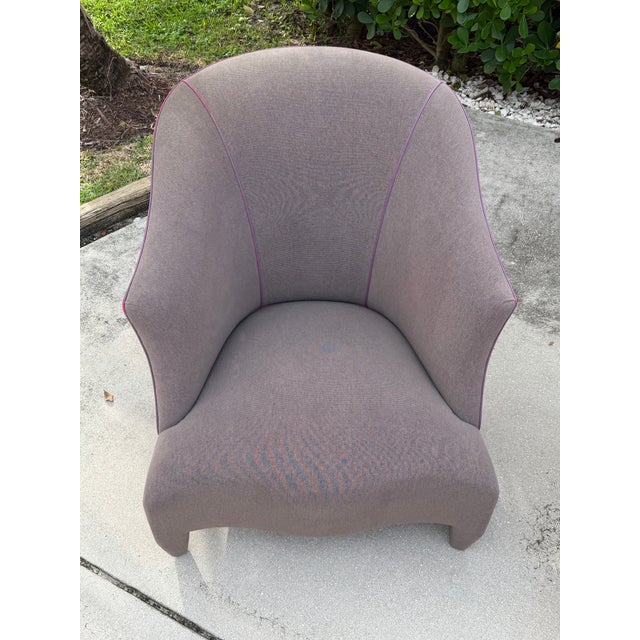 Vintage John Hutton for Donghia Lounge Chairs, Pair For Sale - Image 9 of 13