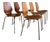 Newly Refinished Mid Century Danish Teak Dining Chairs - Set of 6 For Sale
