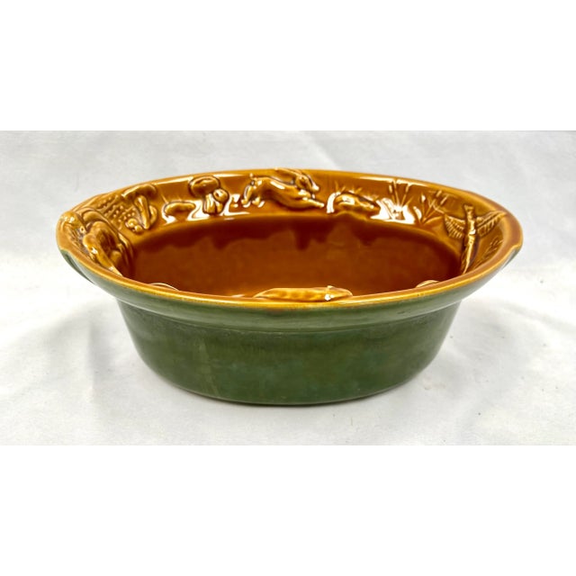 Mid-Century French Embossed Wild Game Casserole Dish For Sale - Image 10 of 10