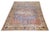 Tan Antique Persian Isfahan Rug 4’2" X 6’7" For Sale - Image 8 of 12