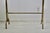 Vintage Victorian-Style Brass Towel Blanket Comforter Rack Stand For Sale - Image 10 of 15