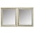 Gray French 19th Century Mirrors in Painted Frames - A Pair For Sale - Image 8 of 8