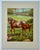 Farmhouse Mid 20th Century Horse & Colt Original Chromolithograph Limited Edition by Artist Russ Johnson For Sale - Image 3 of 3
