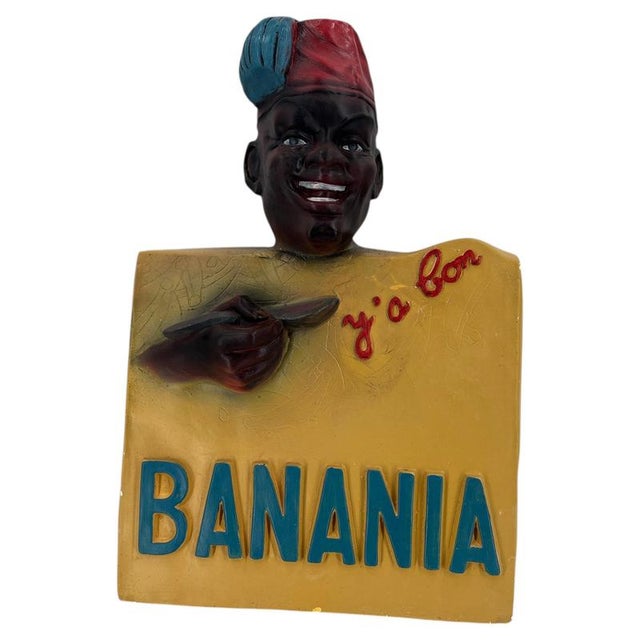 Vintage Banania Advertising Sculpture, 1960s For Sale - Image 8 of 8