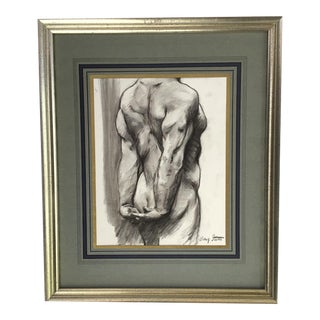 Male Nude Drawing For Sale