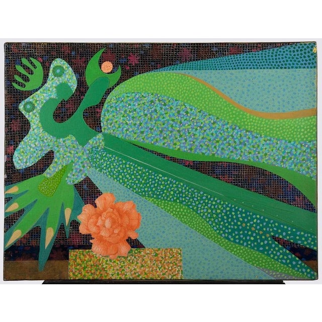 Nocturne with Rose (Original Title: Notturno con rosa) is and original Contemporary artwork realized in 1985 by the...