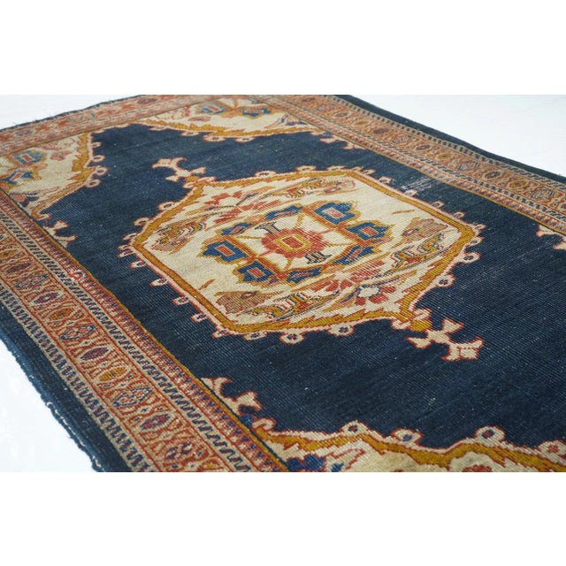 Late 18th Century Antique Zigler Sultanabad Rug 4'1'' x 6'4'' For Sale - Image 11 of 12