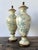Vintage Crackle Finish Blue Willow Urns - A Pair For Sale In West Palm - Image 6 of 12