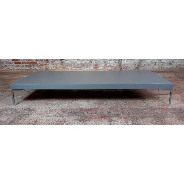 Italian contemporary low profile coffee table. A beautiful piece that will add to your décor!