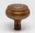 Traditional Floral Bronze Concentric Entry Door Knob For Sale - Image 3 of 4