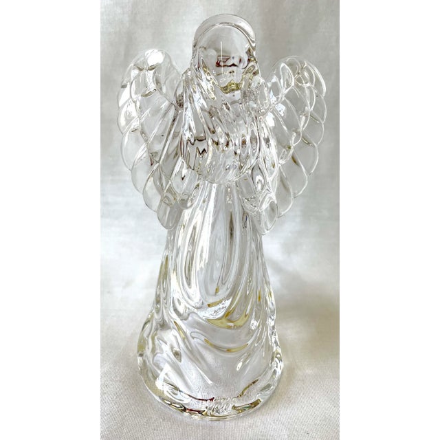 Princess House Crystal Standing Angel Nativity Figurine Chairish