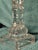 Antique 14" Tall Victorian Cut Glass Oil Lamp Fluid Burner Snuff Caps C1880 For Sale - Image 10 of 11