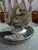 Gene Byron Attrib MCM Brutalist Folk Art Mexican Tin Modernist Candelabra Sculpture, Birds For Sale In Philadelphia - Image 6 of 10