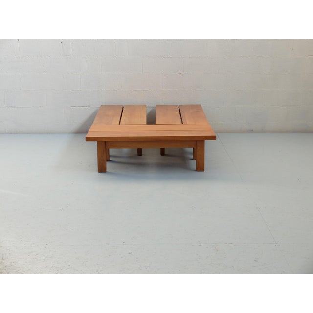 Wood Nesting Tables in Elm, 1970s, Set of 3 For Sale - Image 7 of 14