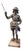 Mercury Statue, 1800s, Iron For Sale