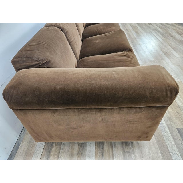 Mid-Century Modern D120 Five-Seater Sofa by Valeria Borsani and Alfredo Bonetti for Tecno, 1966 For Sale - Image 3 of 16