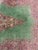 Mid 20th Century Vintage Persian Kerman Hand-Knotted Wool Rug in Green and Rose For Sale - Image 5 of 12