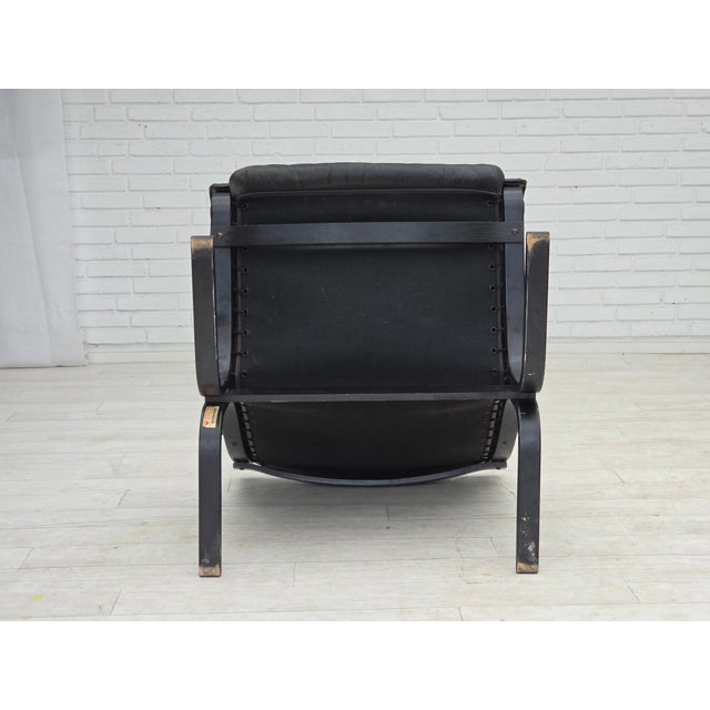 Norwegian Siesta Lounge Chair in Leather by Ingmar Relling for Westnofa, 1970s For Sale - Image 14 of 18