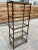 Metal Aged Brass Étagère From Mastercraft For Sale - Image 7 of 13