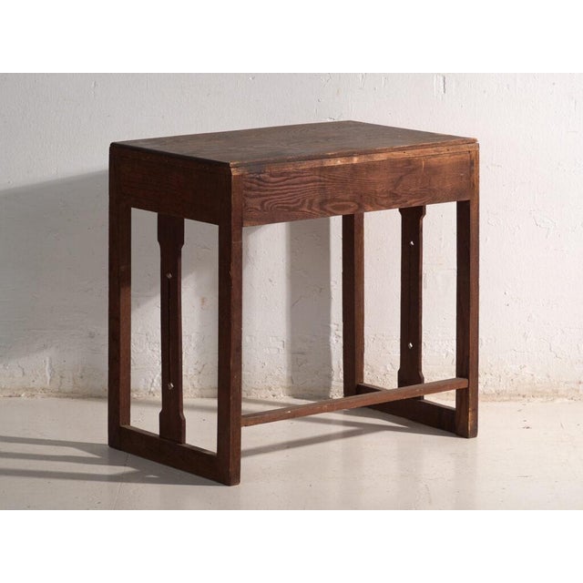 Vintage Japanese Console Table in Wood, Japan, 1930 For Sale - Image 10 of 11