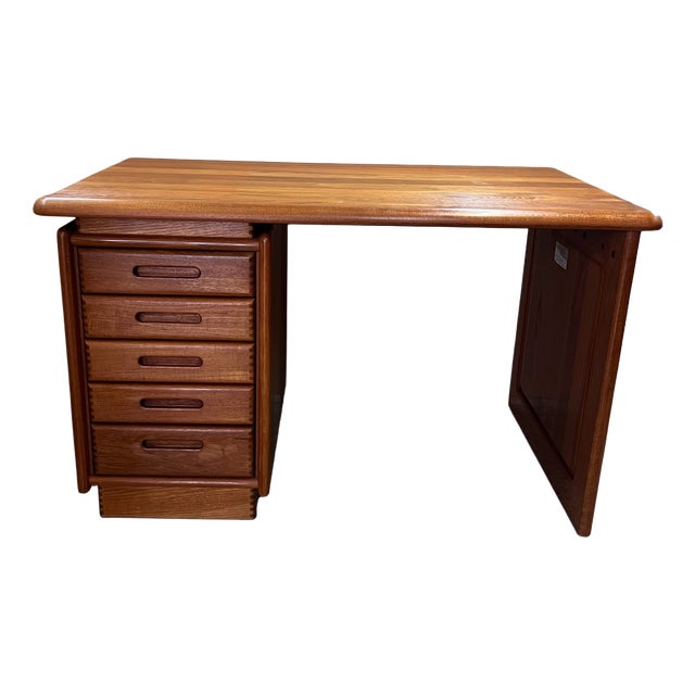 Danish Modern Teak Desk from Salin Møbler, 1970s For Sale