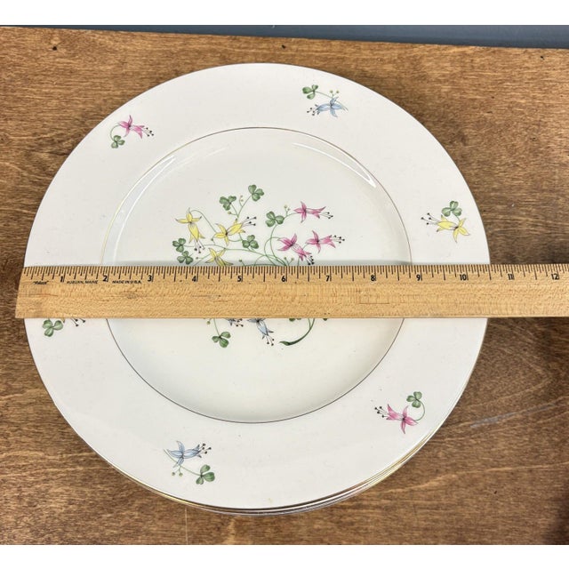 1940s Theodore Haviland New York "Festival" Porcelain Dinnerware Set - 26-Piece For Sale - Image 9 of 15