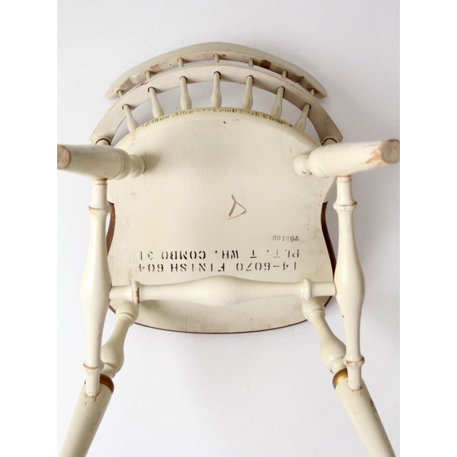 Vintage Ethan Allen Comb Back Painted Chair For Sale - Image 13 of 13