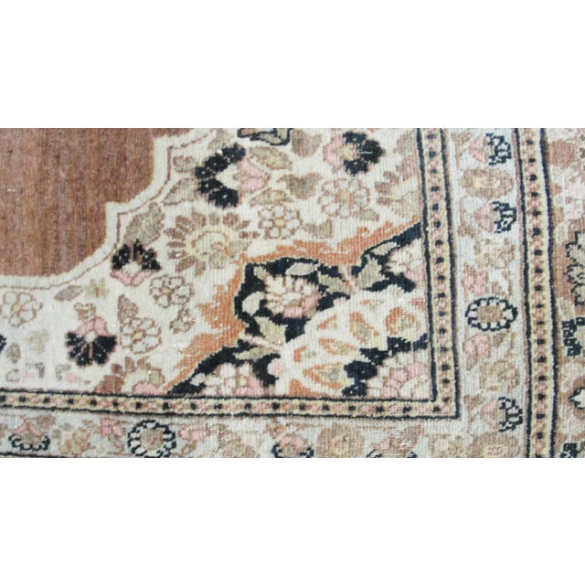 Traditional Antique Persian Tabriz Hajji Rug, C-1900, 4'1" X 5'4" For Sale - Image 3 of 10