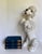 Vintage Italian Ceramic Standing Poodle Dog Sculpture For Sale - Image 12 of 13